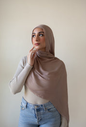 Sand Modal Hijab Set