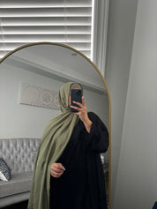 Olive Modal Hijab Set