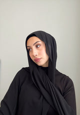 Onyx Chiffon Hijab Set