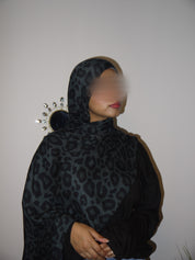 Ice Leopard Printed Modal Hijab