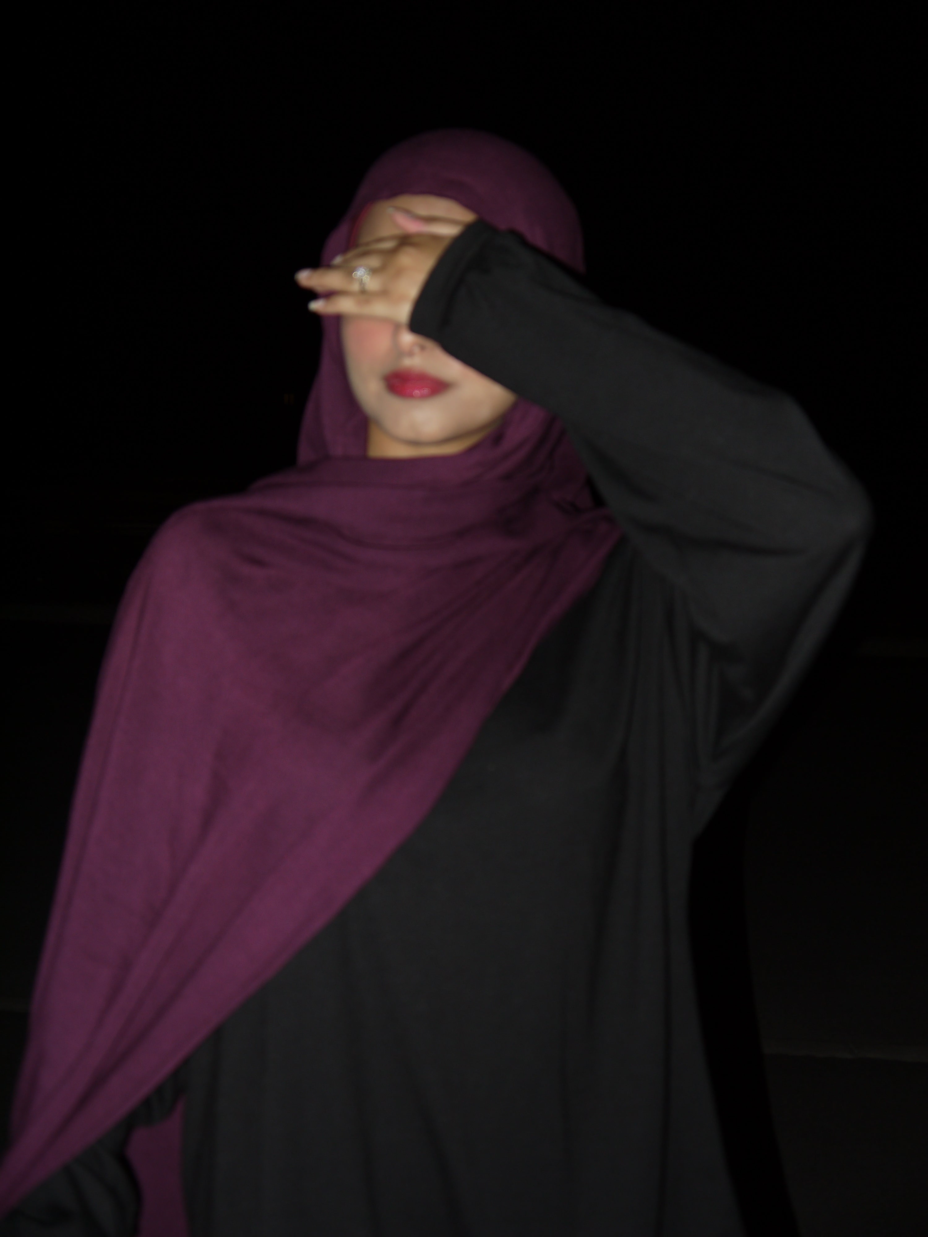 Merlot Modal Hijab Set