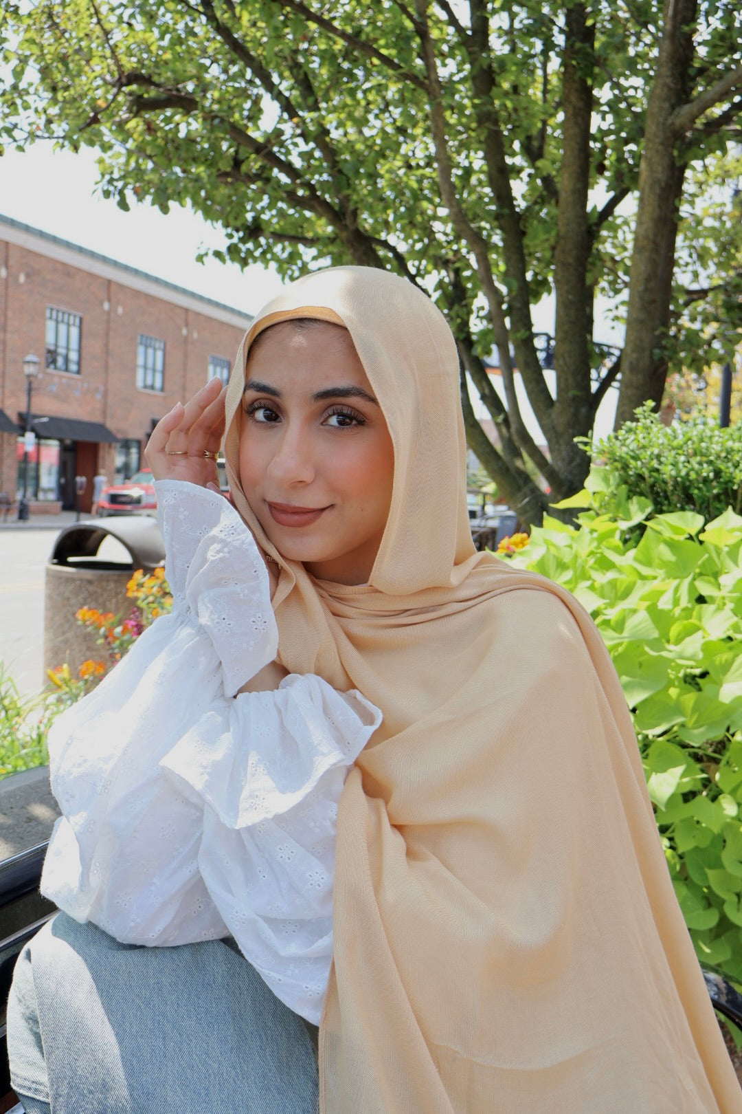 Honey Modal Hijab Set