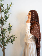Chocolate polka dot