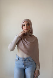 Sand Modal Hijab Set