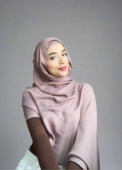 Mauve Modal Hijab Set