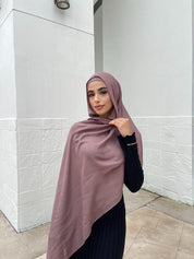 Mauve Modal Hijab Set