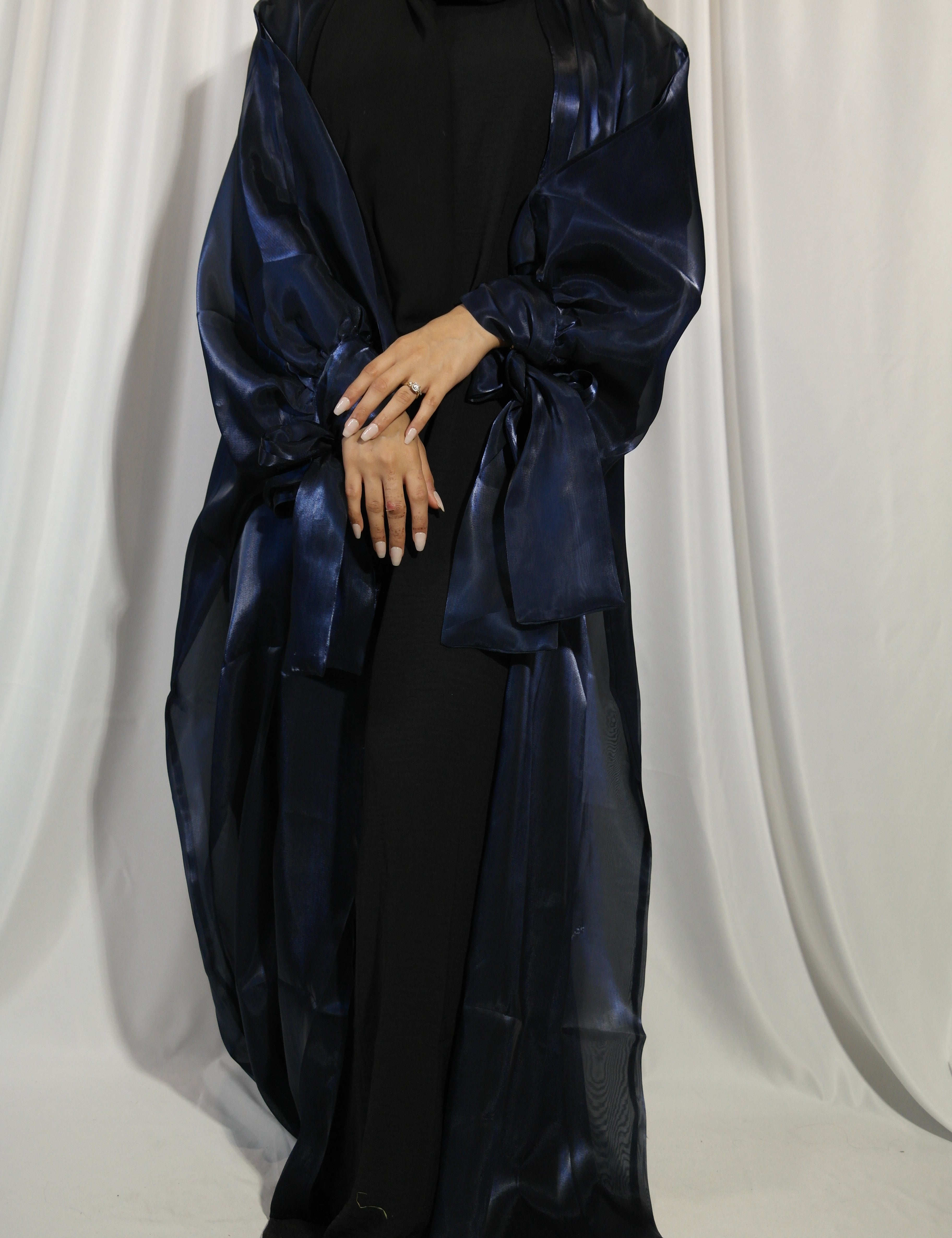 Opulence Abaya Dark Blue